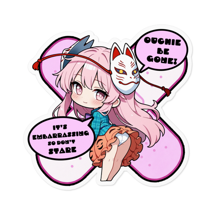 ステッカー - 100 x 100 (mm)