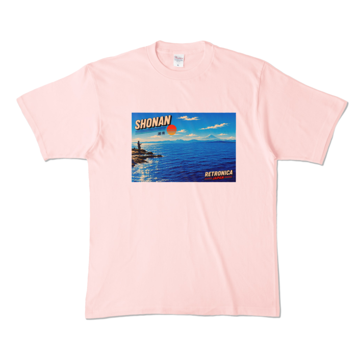 カラーTシャツ - XL - ライトピンク (淡色)