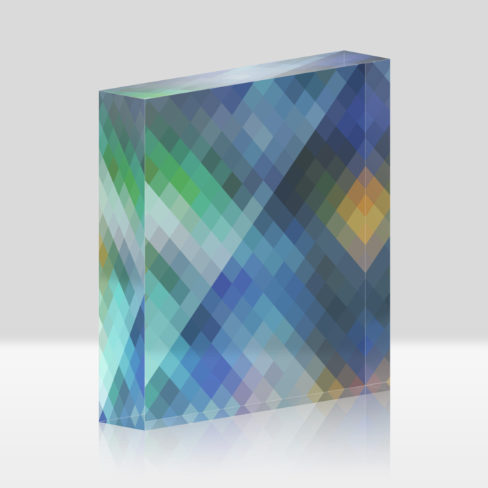 アクリルブロック - 100x100mm