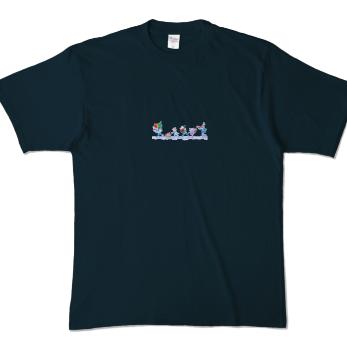 カラーTシャツ - XL - ネイビー (濃色)