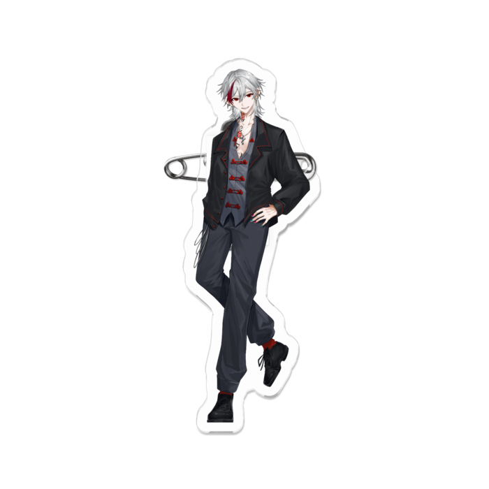 アクリルバッジ - 70 x 70 (mm)