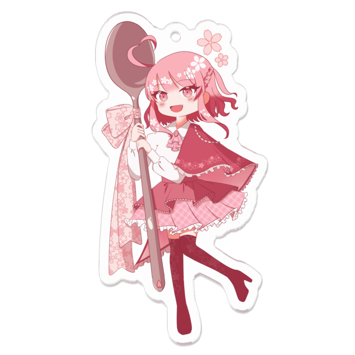 アクリルキーホルダー - 70 x 70 (mm)