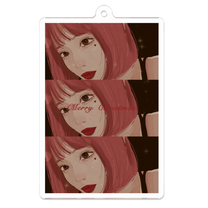 アクリルキーホルダー - 70 x 70 (mm)