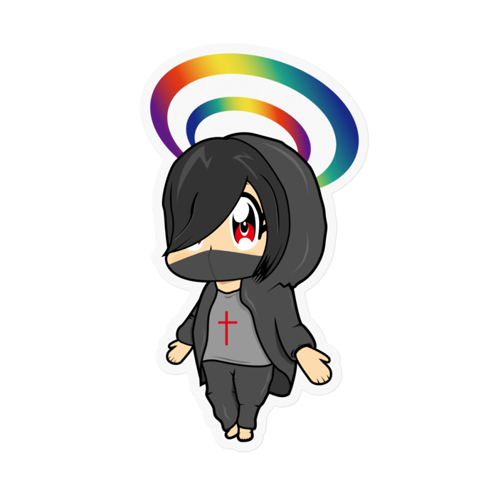 ステッカー - 100 x 100 (mm)