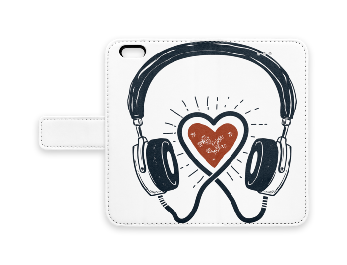 手帳型iPhoneケース - iPhone 6 / 6s - ストラップ穴 なし