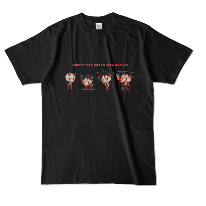 カラーTシャツ - L - ブラック (濃色)