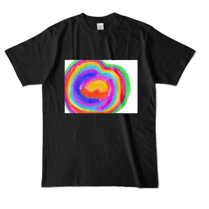 カラーTシャツ - L - ブラック (濃色)