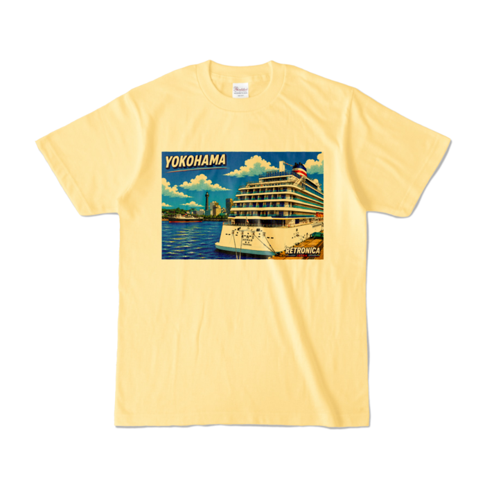 カラーTシャツ - S - ライトイエロー (淡色)