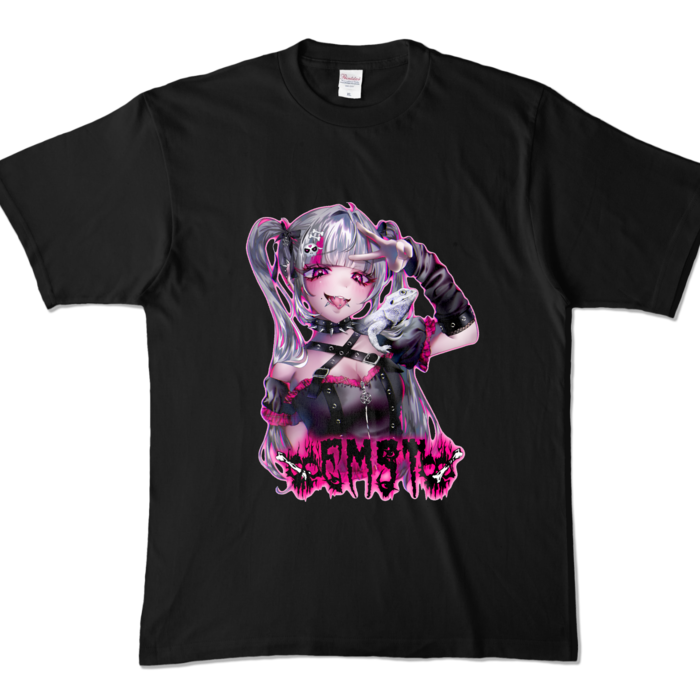 カラーTシャツ - XL - ブラック (濃色)