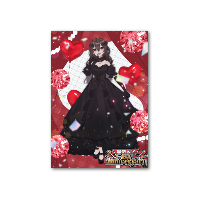 フォト風カード - 縦 - 片面