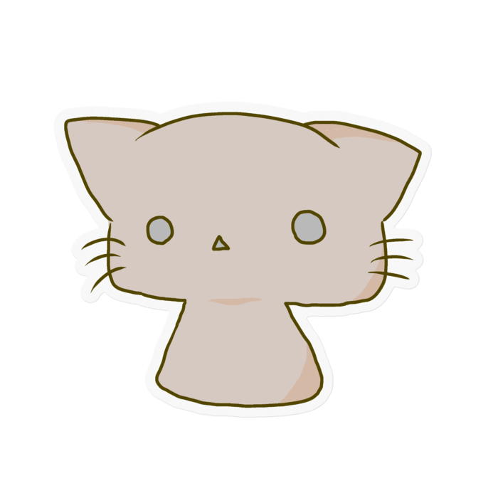 ステッカー - 100 x 100 (mm)(1)