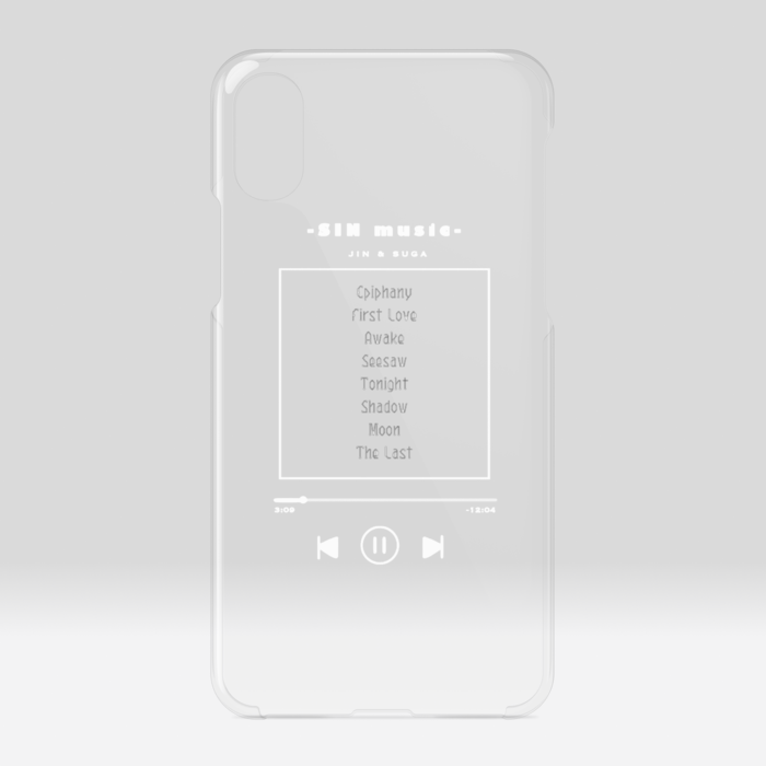 クリアiPhoneケース - iPhone X / XS