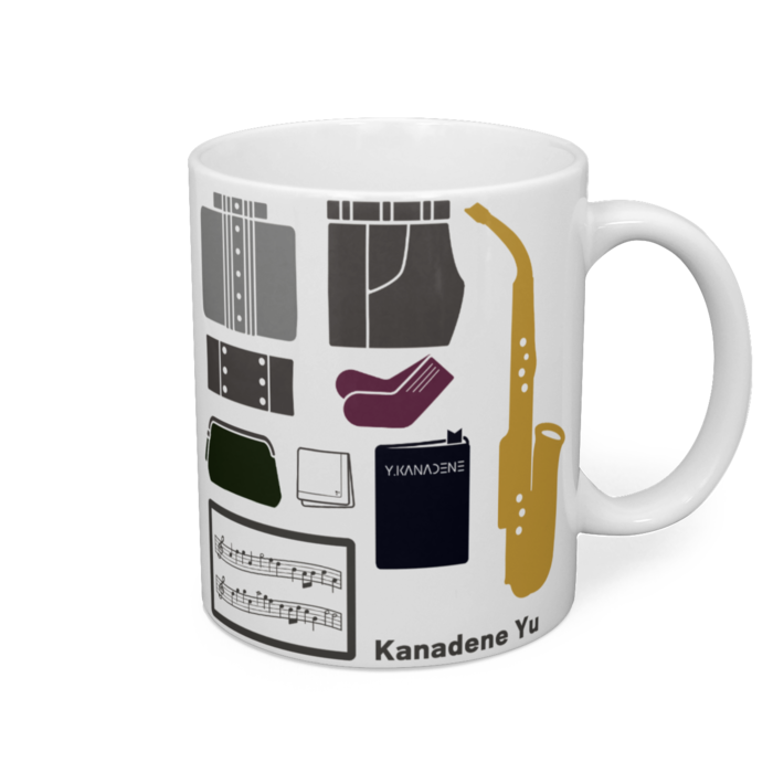 マグカップ - 直径 8 cm / 高さ 9.5 cm