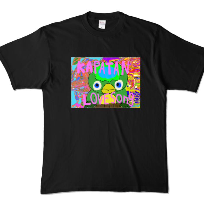 カラーTシャツ - XL - ブラック (濃色)