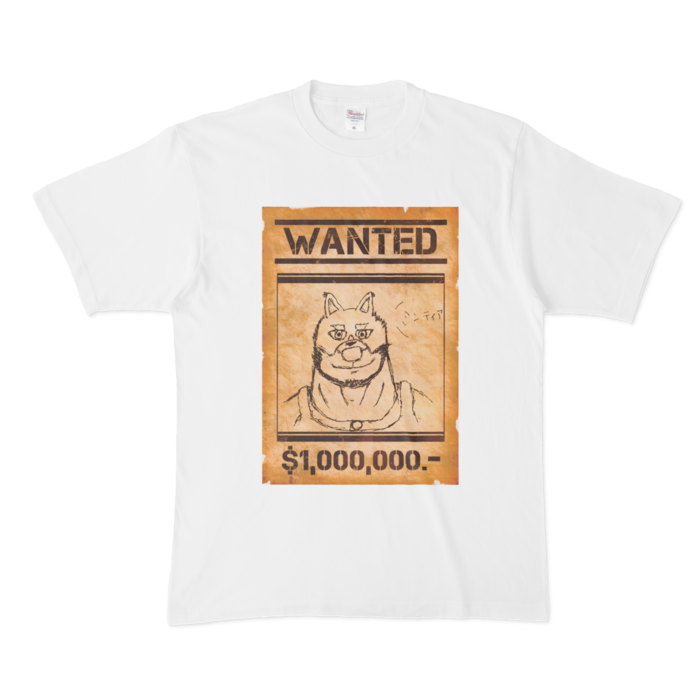 WANTED Tシャツ - XL - 白