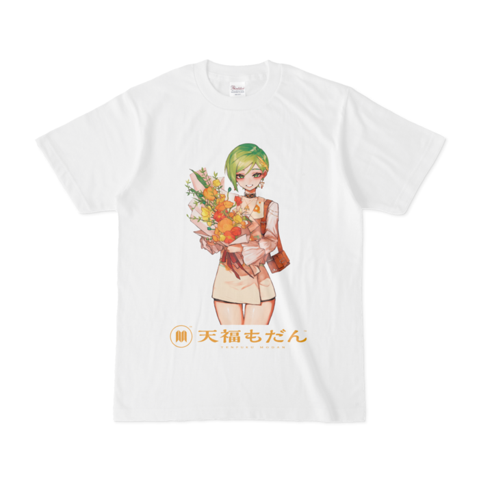 眼鏡無Tシャツ - S - 白