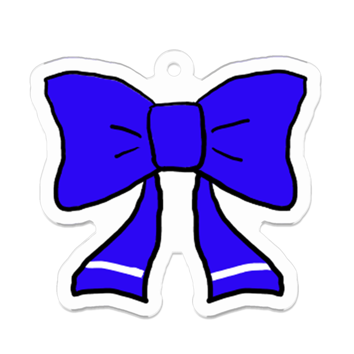 アクリルキーホルダー(リボン)