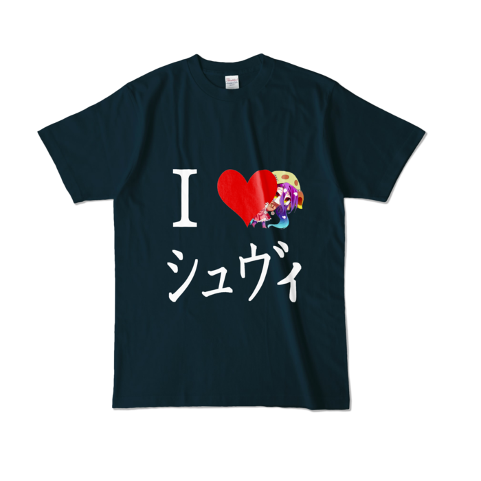カラーTシャツ - L - ネイビー (濃色)