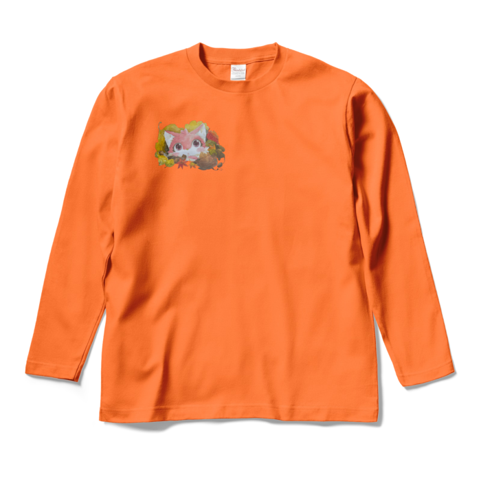 ロングスリーブTシャツ - M - オレンジ(2)