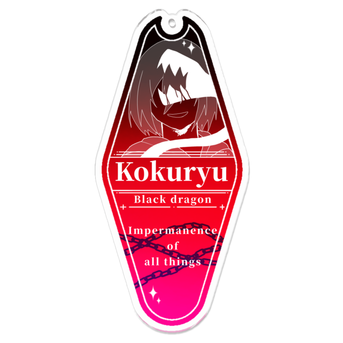 アクリルキーホルダー - 100 x 100 (mm)