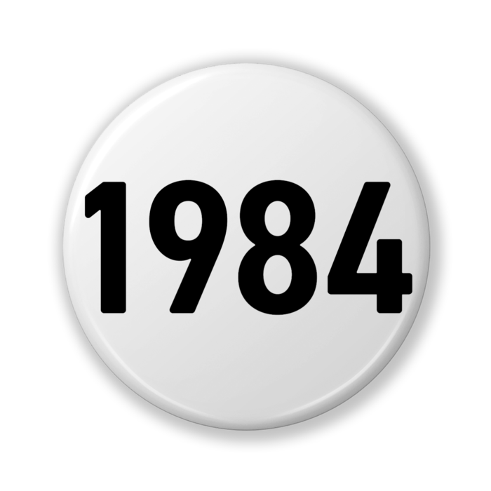 【1984】缶バッジ- 32mm