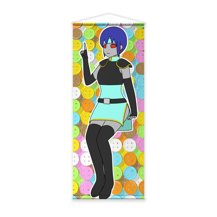 等身大タペストリー - 65 x 160cm (スエード)