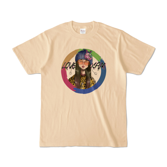 カラーTシャツ - S - ナチュラル (淡色)