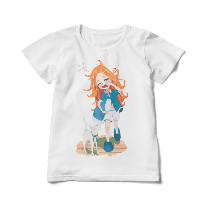 レディースTシャツ - L - 白