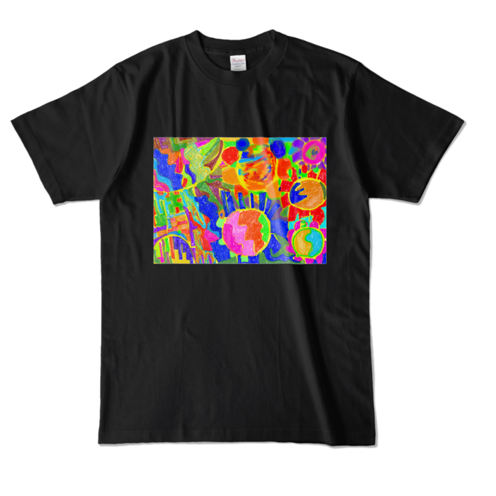 カラーTシャツ - L - ブラック (濃色)