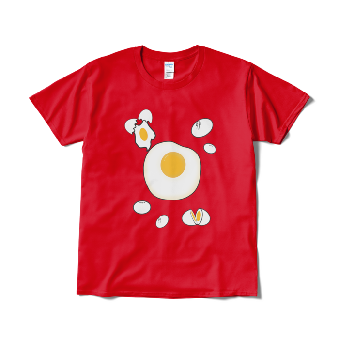 Tシャツ(短納期) - L - レッド