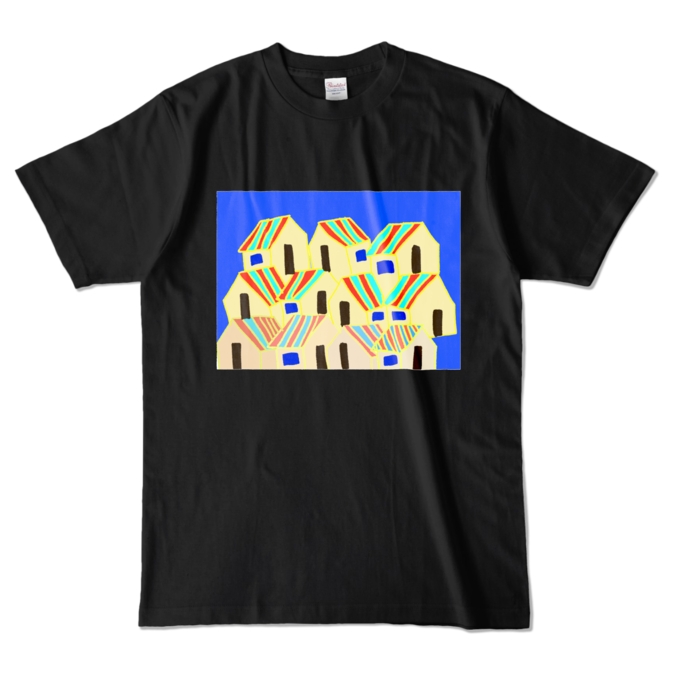 カラーTシャツ - L - ブラック (濃色)