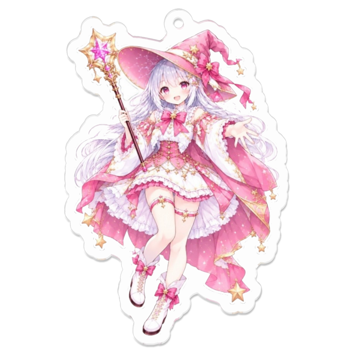アクリルキーホルダー - W70 × 70mm 以内