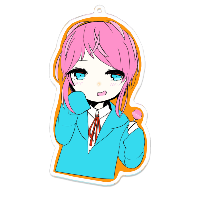 アクリルキーホルダー - 100 x 100 (mm)