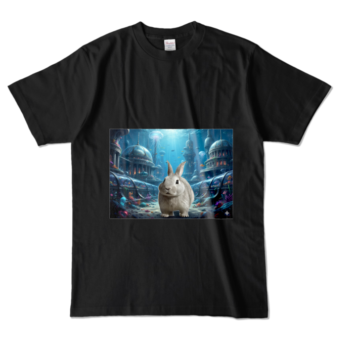 カラーTシャツ - L - ブラック (濃色)