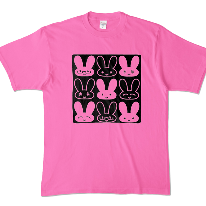 カラーTシャツ - XL - ピンク (濃色)