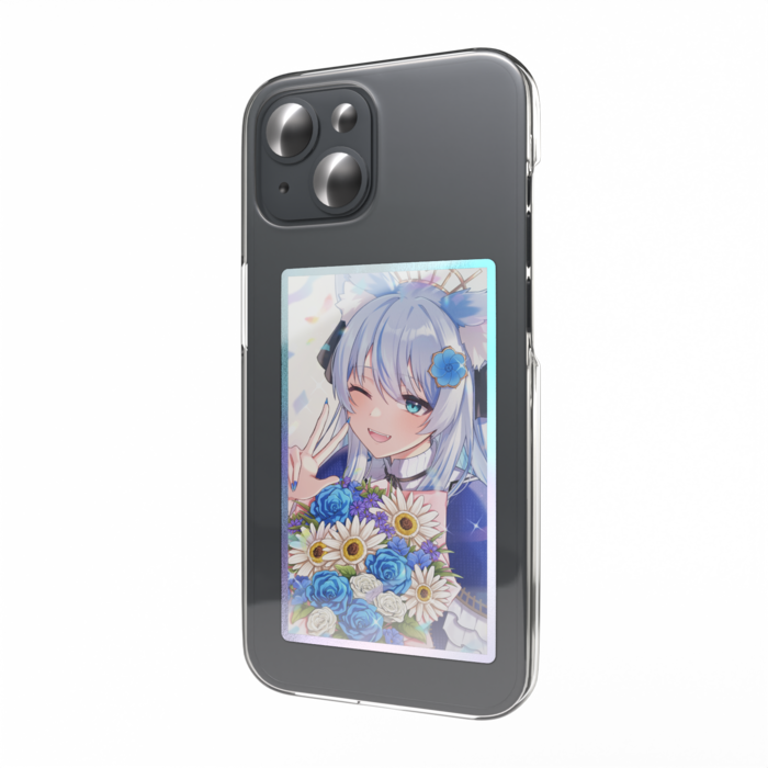 オーロラスマホステッカー - 縦