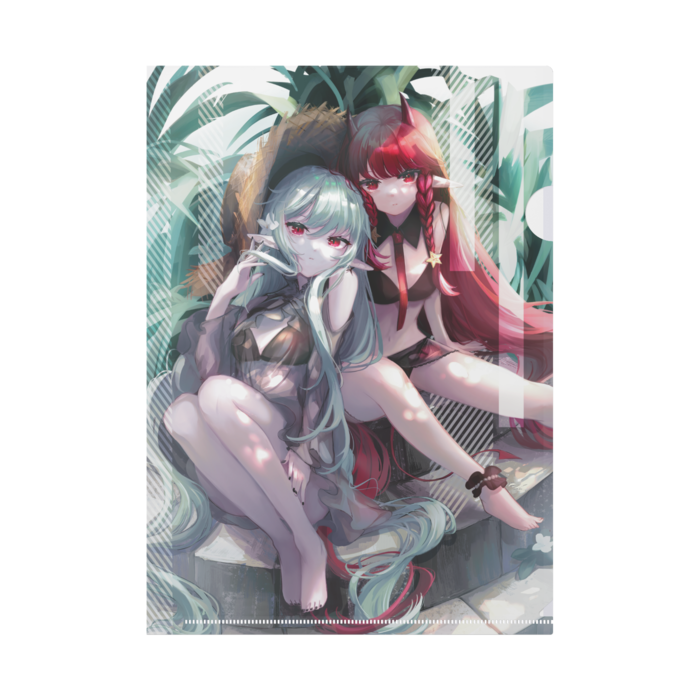 クリアファイル - A4　ワルファリン＆ヴィグナ