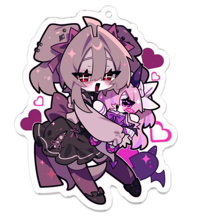 アクリルキーホルダー - 70 x 70 (mm)