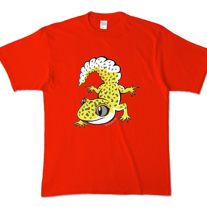 カラーTシャツ - XL - レッド (濃色)