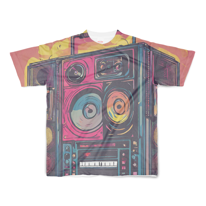 フルグラフィックTシャツ - S - 両面印刷
