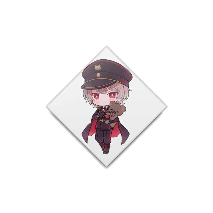 缶バッジ - ひし形40mm