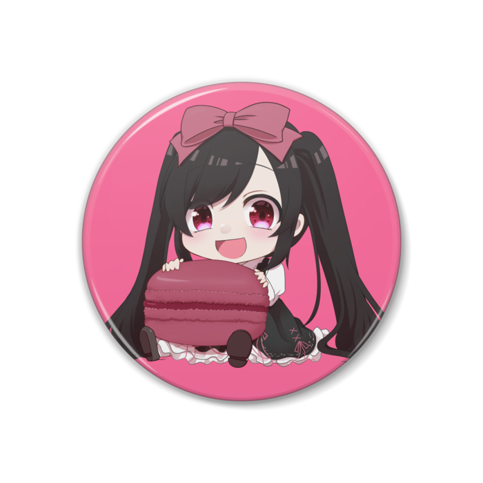 マカロンアレナ缶バッジ - 38mm