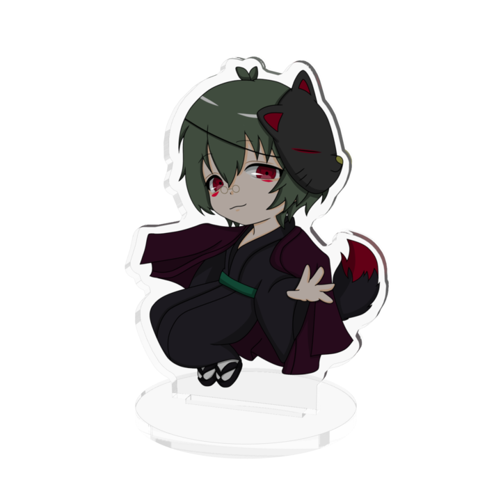 闇堕ちSDアクスタ(黒) - 70x70mm