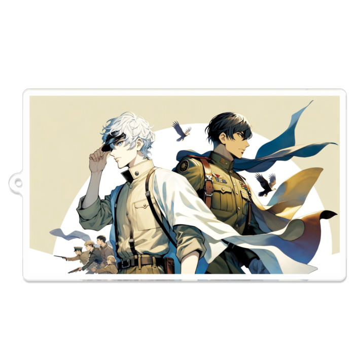 アクリルキーホルダー - 100 x 100 (mm)