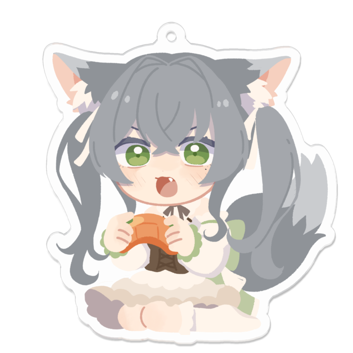 C-アクリルキーホルダー - 70 x 70 (mm)