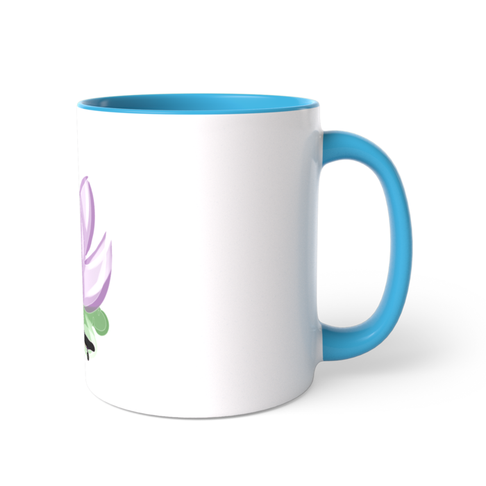 ブルー　背景付き