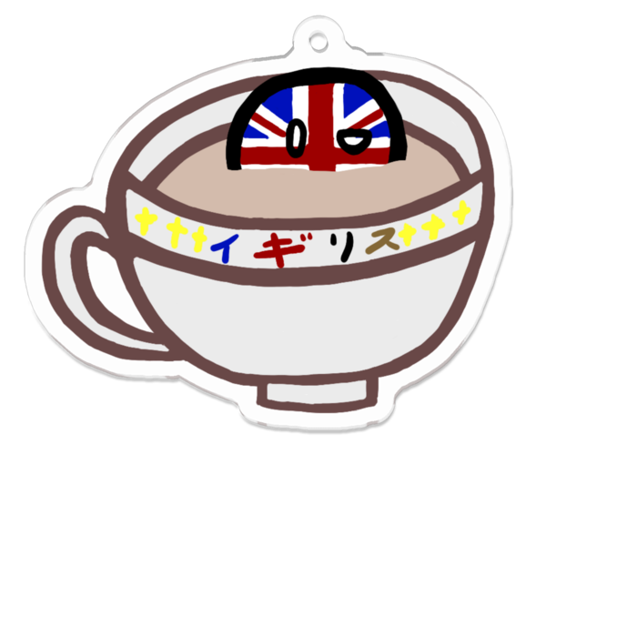 アクリルキーホルダー（コーティング） - 70 x 70 (mm)