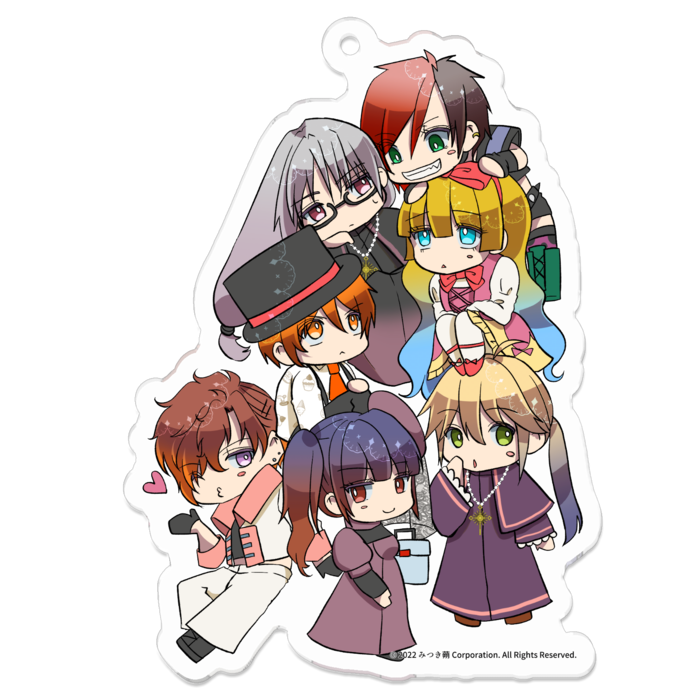 大罪ゲエムアクキー_B - 70 x 70 (mm)