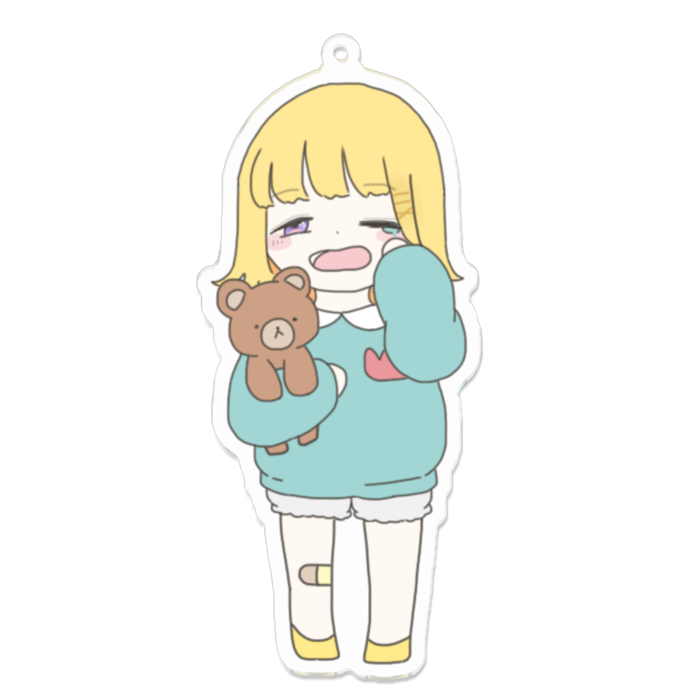 アクリルキーホルダー - 100 x 100 (mm)