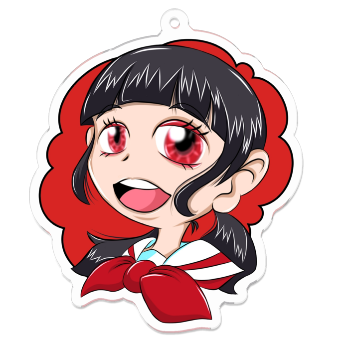 アクリルキーホルダー - 70 x 70 (mm)